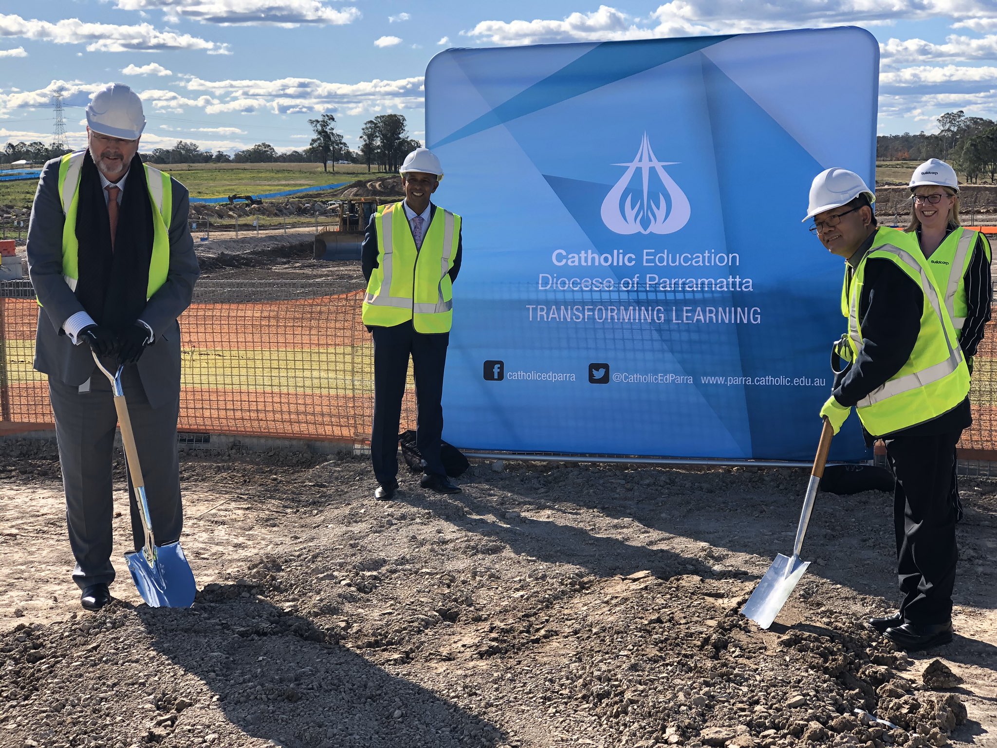 2020 Turning the Soil at Santa Sophia Catholic College Box Hill