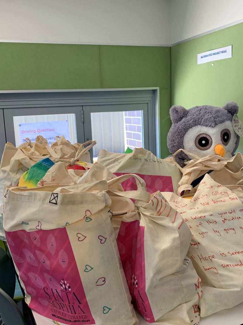 Yr 7 Youth and Culture PIP Donations to St Vincent de Paul Society
