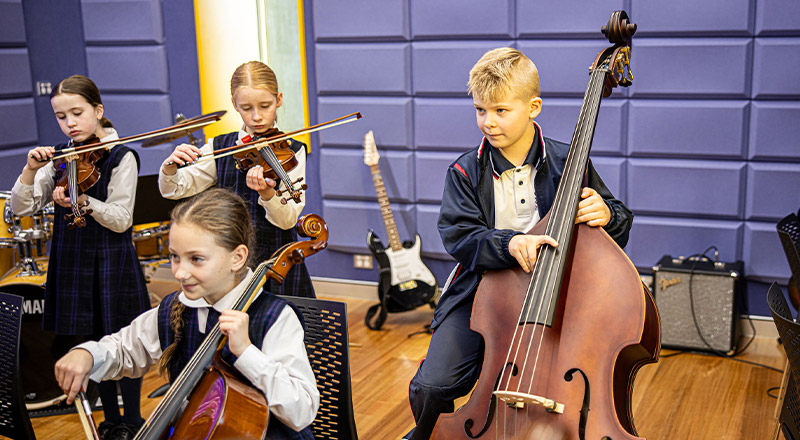 Santa Sophia Catholic College Box Hill string ensemble