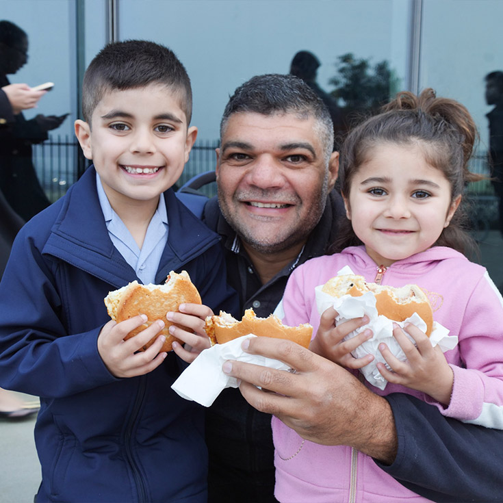 Santa Sophia Catholic College Box Hill dedicated father and children