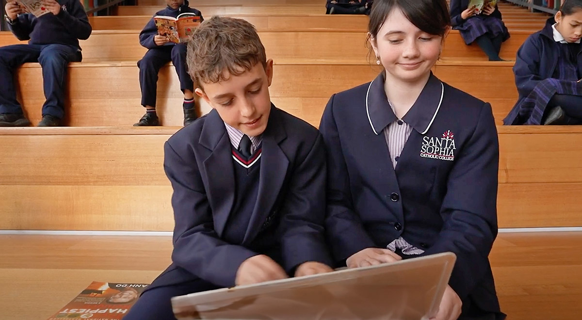 eLibrary Tutorial Video for Santa Sophia Catholic College Gables